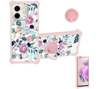 bojioderf Custodia Comaptibile per ZTE Nubia Focus 2 Ultra 5G Case Custodia [ con 9H HD Vetro Temperato] Cover Supporto PC + Silicone IMDF-HUA3