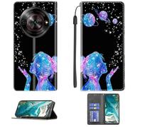 bojioderf Custodia Comaptibile per Zte Nubia Focus Z2455 Case Custodia Cover Supporto Premium in PU [ con 9H HD Vetro Temperato] CPT41
