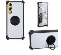 bojioderf Custodia Comaptibile per Zte Nubia Neo 3 GT 5g Z2465n Case Custodia [ con 9H HD Vetro Temperato] Cover Supporto PC + Silicone CSKB-Hei