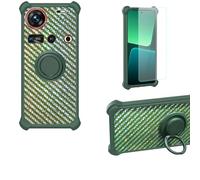 bojioderf Custodia Comaptibile per Zte Nubia Z70S Ultra Nx737J Case Custodia [ con 9H HD Vetro Temperato] Cover Supporto PC + Silicone TZZH-LV