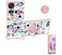 bojioderf Custodia Comaptibile per Zte Nubia Z70S Ultra Nx737J Case Custodia [ con 9H HD Vetro Temperato] Cover Supporto PC + Silicone IMDF-HUA3