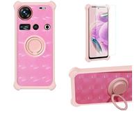 bojioderf Custodia Comaptibile per Zte Nubia Z70S Ultra Nx737J Case Custodia [ con 9H HD Vetro Temperato] Cover Supporto PC + Silicone TZZH-FEN