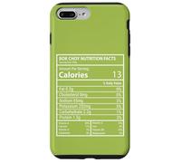 Bok Choy Valori nutrizionali Divertente Design a basso contenuto calorico Custodia per iPhone 7 Plus/8 Plus