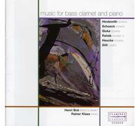 Henri Bok - Rainer Klaas Sonatas for Bass Clarinet and Piano (Bok, Klaass) (CD)