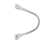 Bokcztml 4Pin Fan Splitter Cavo di Estensione 27cm Intrecciato Computer PC Fan Cavo di Alimentazione Per Computer Case Alimentazione Stabile PWM Sincronizzazione Splitter