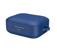 Bokcztml Custodia per auricolari in silicone morbido per Buds Air7 con clip a moschettone Protezioni complete del corpo Ritaglio preciso Porta di ricarica Accesso Custodia in silicone