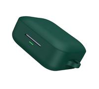 Bokcztml Custodia per auricolari in silicone morbido per Buds Air7 con clip a moschettone Protezioni complete del corpo Ritaglio preciso Porta di ricarica Accesso Custodia in silicone