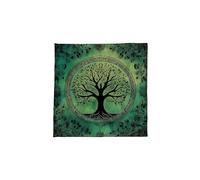 Bokcztml Tarocchi Tovaglia Altari Panno Grande Albero Modello Astrologia Tovaglia Divinazioni Carta Panno Arazzo Decorazione Della Parete Divinazioni Carta Tavolo Decori