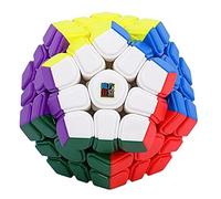 Bokefenuo Cuber Moyu Meilong Megaminx 3x3 Magnetic Stickerless Speed Cube Meilong Megaminx M 3x3 Puzzle Magic Cube Toy (Moyu Meilong Magnetic Megaminx 3x3)