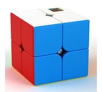 Bokefenuo Cuber Moyu Meilong Speed Cube 2x2 Stickerless MoFang Jiaoshi Meilong Puzzle 2x2x2 Toys for Kids Magic Cube