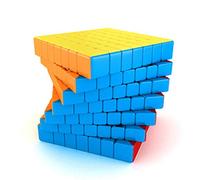 Bokefenuo Cuber Moyu Meilong Speed Cube 7x7 Stickerless Meilong Puzzle 7x7x7 Toys for Kids Magic Cube