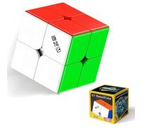 Bokefenuo Cuber QY 2x2 Magnetic Toys Cube 50 mm Beginner-Friendly Speed Cube 2x2 48 Precision Magnets Puzzle Cube 48 Precision Magnets