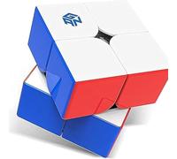 Bokefenuo GAN251 M Air 2 x 2 Magnetic Speed Puzzle Cube Stickerless Gan 251 M Air Cubo 48 Magnets Toy for Kids Frosted Surface