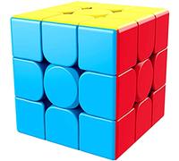 Bokefenuo Moyu Meilong Speed Cube 3x3 Stickerless MoFang Jiaoshi Meilong Puzzle 3x3x3 Toys for Kids Magic Cube
