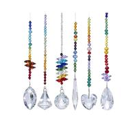 BOKIOESDE Acchiappasole in cristallo, ornamenti pendenti, splendide | scintillanti e regali, ma anche un pendente a goccia multicolore. Bello e scintillante. Bella stanza a tutto tondo con