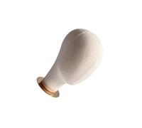 BOKIOESDE Supporto per cappelli con testa di manichino per la realizzazione di parrucche, robusto e facile da usare, per tutte le esigenze. Il modello di testa, Fondo oro, Altezza: 27 cm