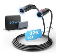 bokman Cavo di prolunga per caricabatterie Tesla da 0,9 m, cavo di prolunga per connettore da parete/caricatore mobile Tesla, 50 Amp 240 V, compatibile con modello 3/Y/S/X/Cybertruck