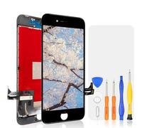 bokman Kit di riparazione display per iPhone SE 2022/iPhone SE3, nero (con vetro, Retina LCD, touchscreen, set di attrezzi professionali incluso
