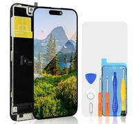 bokman Per iPhone 14 Pro Max Display 6,7 pollici Nero Schermo LCD Ricambi Display Pannello Frontale Montaggio