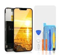 bokman Schermo LCD nero per 13 Pro (6.1'') FHD e Sostituzione Touch Screen (Face ID, True Tone Programmabile)