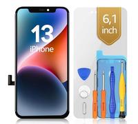 bokman Schermo per iPhone 13, 6,1-Pollice Display FHD e Sostituzione Touch Screen (True Tone Programmabile, Face ID)