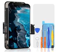 bokman Schermo per iPhone XR Nero, 6.1'' Touch Screen Digitizer LCD con Kit di Riparazione, Modello A1984 A2105 A2106 A2107 A2108