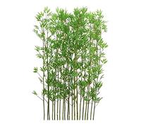 BOKNI 20 Pezzi di Albero di Piante di Simulazione di bambù Artificiale, 1 m 1.2 m 1.5 m 1.8 m di Altezza Piante di Seta Verde finte Ornamenti paesaggistici per l'arredamento di casa e Ufficio del