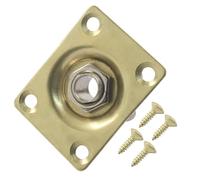 BokWin Presa jack da 1/4 di pollice, con finitura in metallo dorato, per chitarra elettrica e basso, componente di ricambio con installazione semplice, confezione da 1