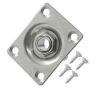 BokWin Presa jack da 1/4 di pollice, finitura in metallo argento, per chitarra elettrica e basso, componente di ricambio con installazione semplice, confezione da 1