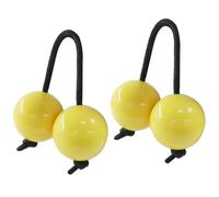 BokWin Shaker per Aslatua a ritmo africano, confezione da 2 strumenti musicali Kashaka a percussione e sfere ritmiche, percussioni manuali africane per adulti e principianti, in ABS da 5,1 cm, per