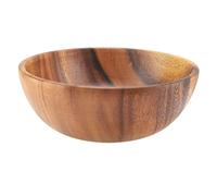 Bol De Service En Bois, Bol à Fruits, Convivial Et Parfait Pour La Salade, Les Légumes Et Les Fruits, Bol à Salade Fabriqués à La Main, Grande Portion Pour Votre Cuisine(20 * 7cm)
