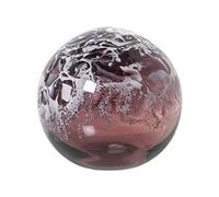 BOLA CRISTAL ROSA+TRANSARENTE °10CM