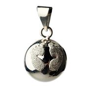 Bola VK 461 L'Originale Collana Bola Messicana Gravidanza Chiama Angeli Dolce Attesa Mamma e Bambino Fatta in Messico
