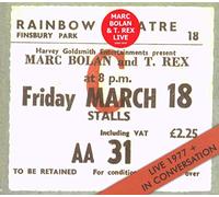 live 1977 & in conversation - marc bolan & t/rex
