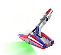 Bolan-Tech Fluffycones - Testina di ricambio multidirezionale per Dyson V7 V8 V10 V11 V15, spazzola di ricambio per pavimenti in legno duro, spazzola conica morbida con luce LED verde ottica