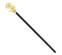 Boland 00469 - Bastone con segno del dollaro per costumi, accessorio per carnevale e feste a tema