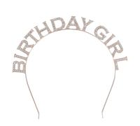 Boland 00947 - Tiara Birthday Girl, cerchietto per compleanni, regalo di compleanno, Happy Birthday, accessori per feste