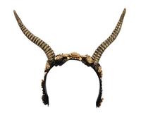 Boland 01076 - Diadema deluxe da demone, cerchietto con corna per costumi, Halloween e carnevale, diavolo