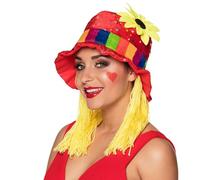 Boland 01213 - Cappello Clara con girasole e paillettes glitterate, carnevale, halloween, festa in maschera, festa a tema