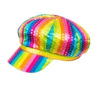 Boland 01370 - Cappello Lollipop Arcobaleno, Modelli/Colori Assortiti, 1 Pezzo (Confezione da 2)