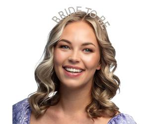 Boland 01425 - Tiara Bride to Be, cerchietto per JGA, carnevale e feste a tema, matrimonio, sposa