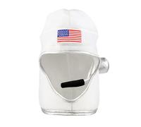 Boland 04283 - Cappello da astronauta in peluche, astronauta, berretto per costumi di carnevale, accessori per costumi di carnevale e feste a tema