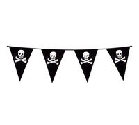 Boland 10201543 Skull Bunting 6 Meters, Multi-Coloured, Taglia unica