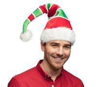 Boland 13321 - Cappello da Babbo Natale, copricapo, accessorio per costumi da elfo, accessorio per carnevale, Natale o festa a tema