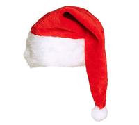 Boland-13403 Cappello Babbo Natale Plush, Multicolore, Normal, 513403