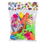 Boland 30799 - Set da 40 Pezzi, trottola, Jo-Jos, Fangecher, Fischietto, Giochi di abilità e Regali di Compleanno