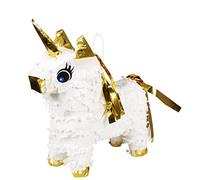 Boland Mini Pinata Unicorno, Colore Grigio/Bianco, Standard-Größe, 30976