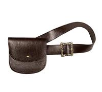 Boland 36012 Marsupio con cintura, 18 x 18 cm, cintura 110 x 5 cm, regolabile, pirata, cowboy, Steampunk, costume, carnevale, feste a tema