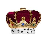 Boland 36103 - Cappello per bambini Maestà, multicolore, corona per bambini, Re Herzog, cappello in peluche, carnevale, festa a tema, Halloween