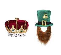 Boland 36106 - Cappello Majesty, Corona per adulti, accessorio per costumi di ca